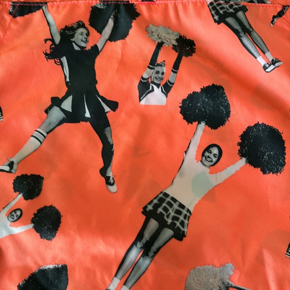 Stella McCartney x Adidias Cropped Cheerleader Print Jacket Small - Picture 10 of 16